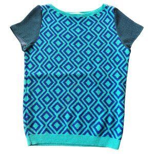LOFT‎ WOMANS COLORFUL PATTERNED TOP SIZE XSP | X1